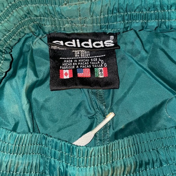 VTG Oversized Adidas Track Suit pants - Picture 3 of 3